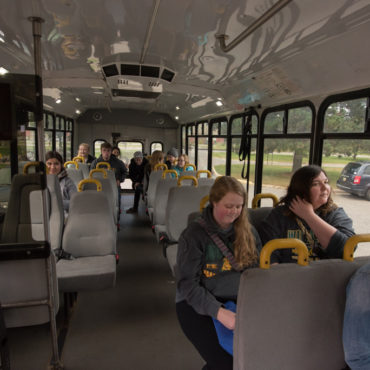 Students can take a ride from NMU to Meijer or Walmart each Friday.