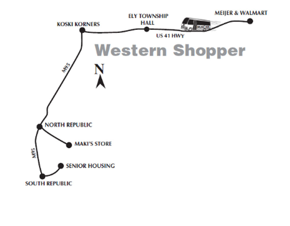 Western Shopper Route