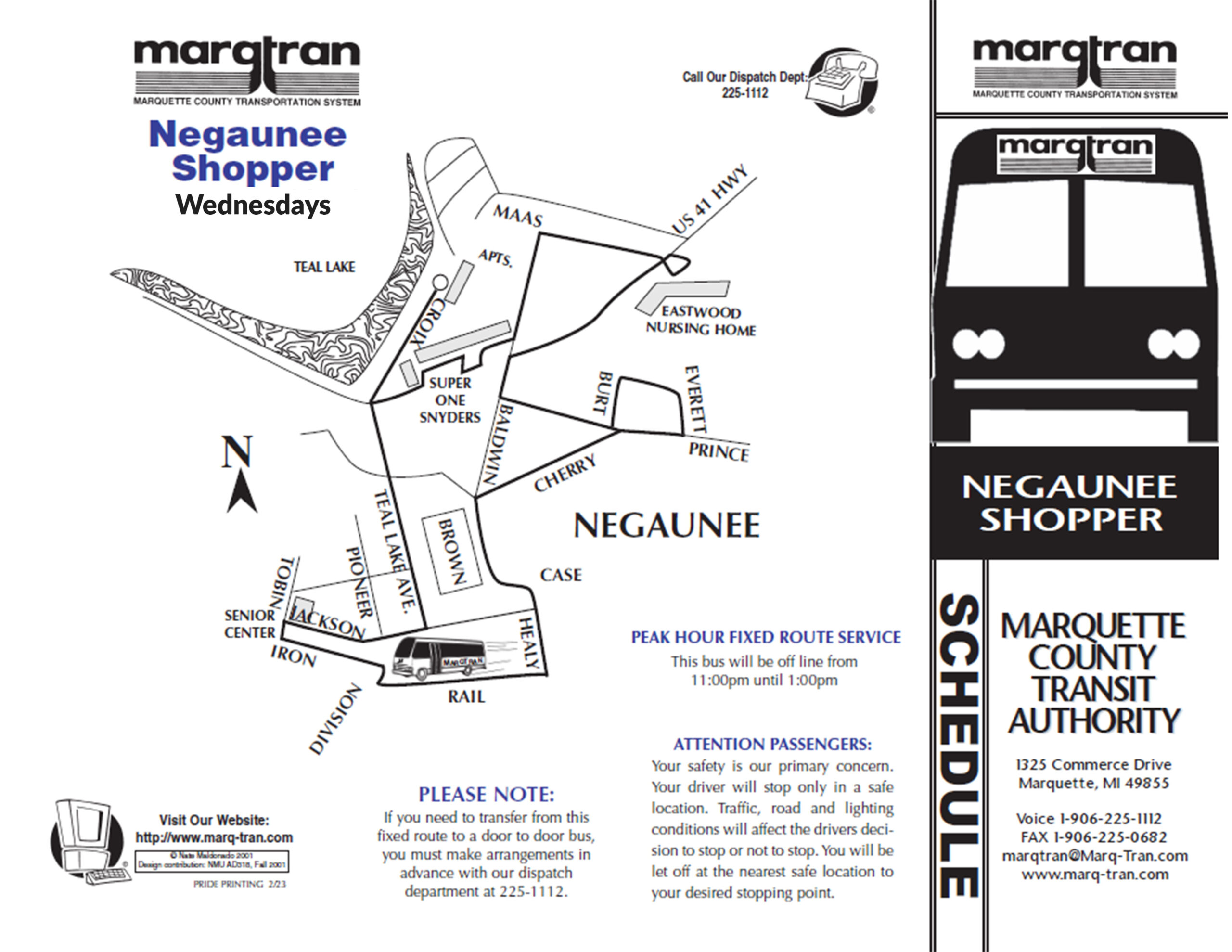 Negaunee-Shopper-Route-Map-2024-Update